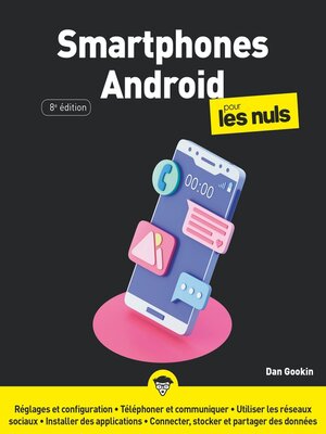 cover image of Smartphones Android pour les Nuls, grand format, 8e éd.